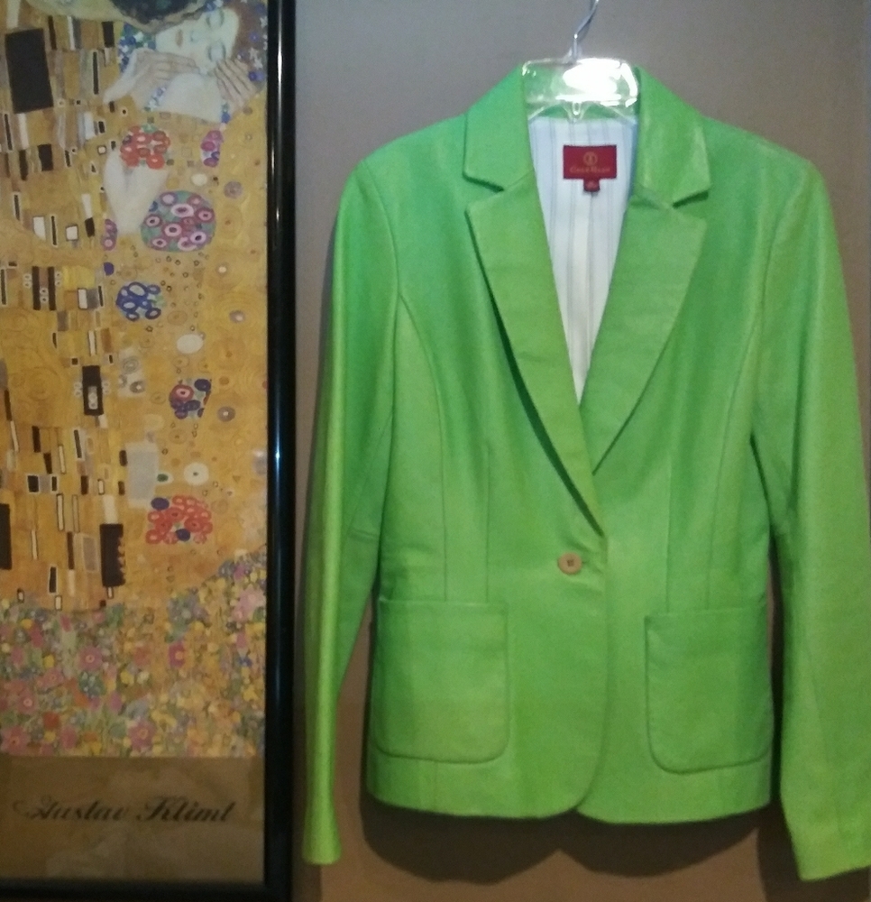 SALE!!!! COLE HAAN LEATHER JACKET